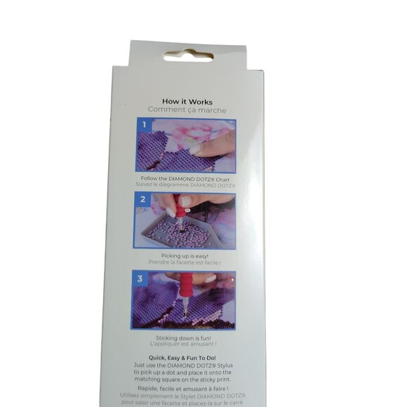 Diamond Dotz Special Edition Floral Deer Facet Art Painting Kit - Picture 7 of 8